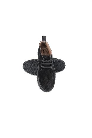 Freefoot 263271 Üç Bağcıklı Erkek Casual Bot - SİYAH