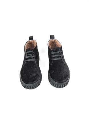 Freefoot 263271 Üç Bağcıklı Erkek Casual Bot - SİYAH