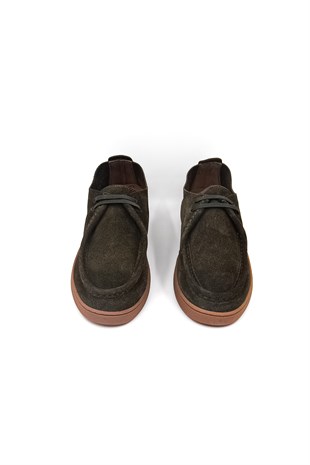 Freefoot 264102 Erkek Klasik Ayakkabı - HAKİ