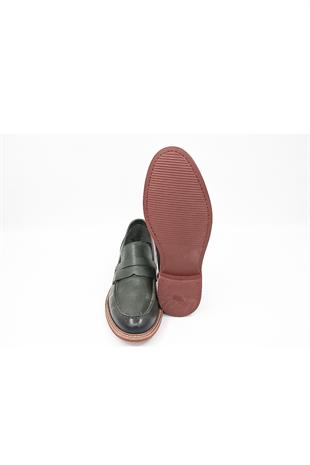 Freefoot 2654 Erkek Klasik Ayakkabı - YEŞİL