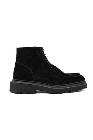 Freefoot 54086 Erkek Klasik Bot - SİYAH SÜET
