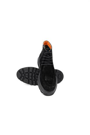 Freefoot 54086 Erkek Klasik Bot - SİYAH SÜET