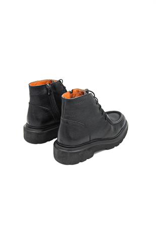 Freefoot 54086 Erkek Klasik Bot - SİYAH