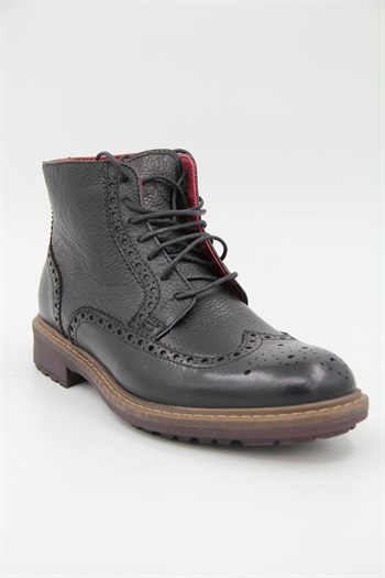 Freefoot 7226 Erkek Klasik Bot - SİYAH