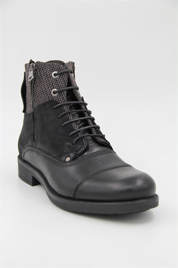 Freefoot 8574 Erkek Klasik Bot - SİYAH