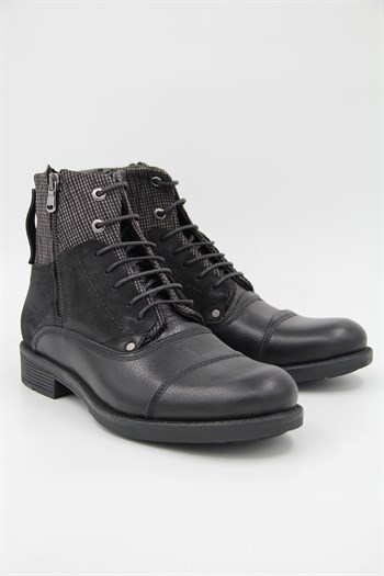 Freefoot 8574 Erkek Klasik Bot - SİYAH