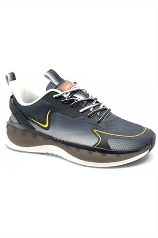 Gamelu Dash Erkek Sneaker Ayakkabı - SİYAH-SARI