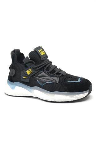 Gamelu Dova Erkek Sneaker Ayakkabı - SİYAH