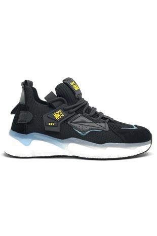 Gamelu Dova Erkek Sneaker Ayakkabı - SİYAH