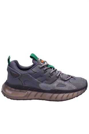 Gamelu Tod Erkek Sneaker Ayakkabı - FÜME