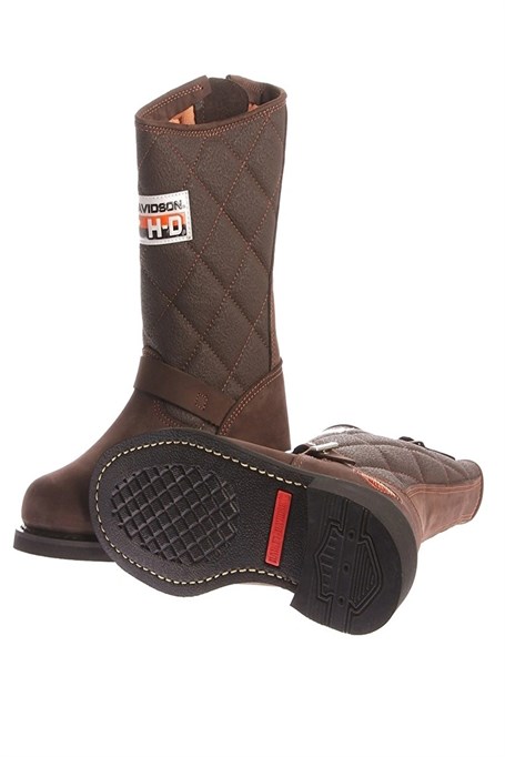 Harley Davidson 025G100074 Laconia Bot - KOYU KAHVERENGİ