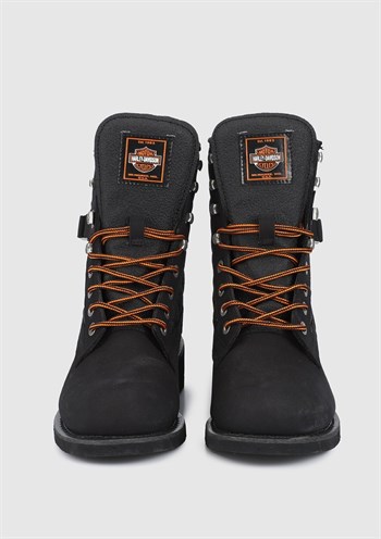 Harley Davıdson 025G100078 New Worker Kadın Bot - SİYAH DERİ