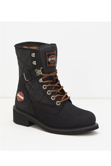 Harley Davidson 025M100031 New Worker Erkek Bot - SİYAH DERİ