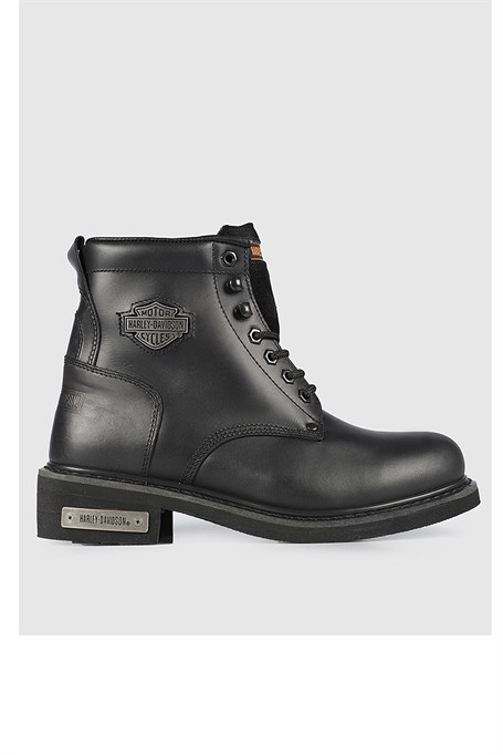 Harley Davidson 025M100109 Gıbson Erkek Bot - SİYAH DERİ