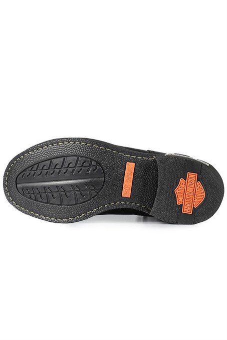 Harley Davidson 025M100109 Gıbson Erkek Bot - SİYAH DERİ