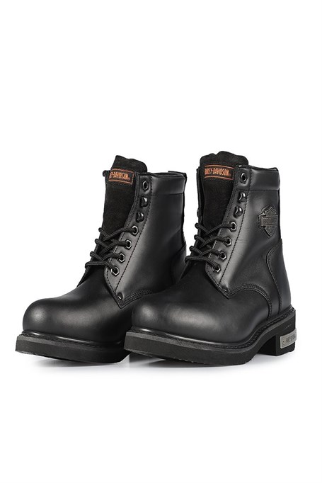 Harley Davidson 025M100109 Gıbson Erkek Bot - SİYAH DERİ