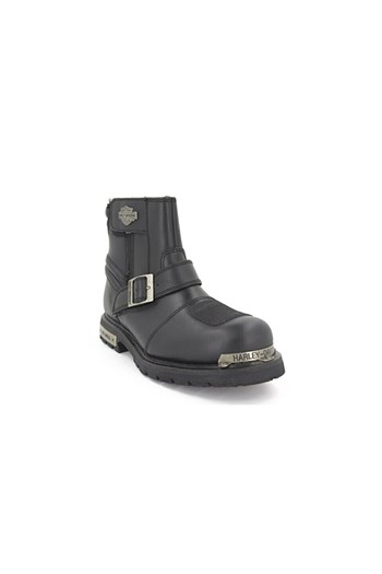 Harley Davidson 025M100463 Travıs 6 Erkek Bot - SİYAH DERİ