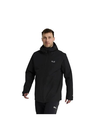 Jack Wolfskin Stonetrail 3in1 A66291 Erkek Outdoor Ceketi - SİYAH