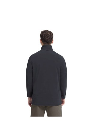 Jack Wolfskin Taunus 100 Fz A65793 Erkek Polar Ceket - SİYAH