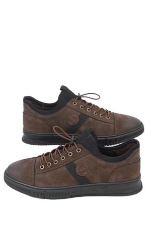 Komcero 0K9823-2882 Erkek Casual Ayakkabı - KAHVERENGİ