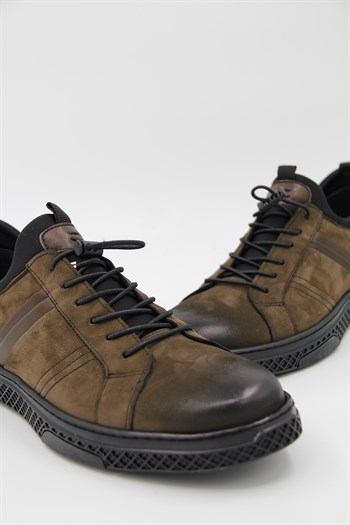 Komcero 1K0602-446 Erkek Casual Ayakkabı - HAKİ