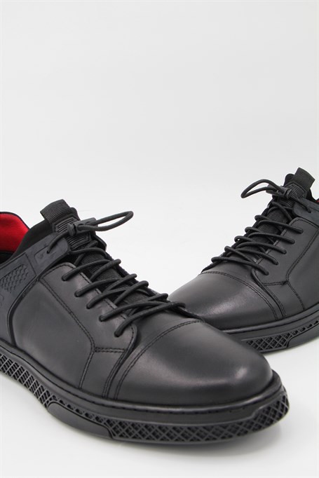 Komcero 2Y9166-P3673 Erkek Casual Ayakkabı - SİYAH