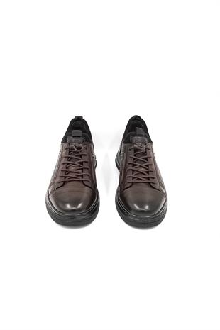 Komcero 5K2530-2120 Erkek Casual Ayakkabı - KOYU KAHVERENGİ