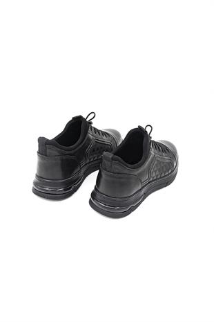 Komcero 5K2530-2120 Erkek Casual Ayakkabı - SİYAH