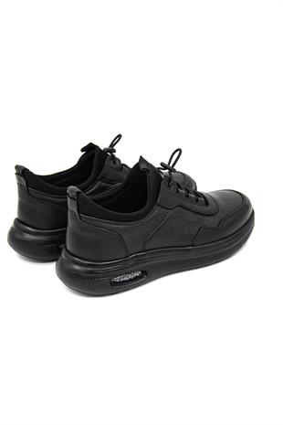 Komcero 5K3176-5018 Erkek Casual Ayakkabı - SİYAH