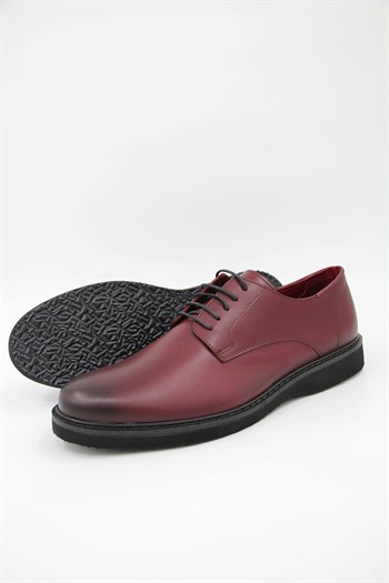 Komcero 9Y6691-7416 Erkek Klasik Ayakkabı - BORDO