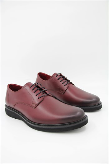 Komcero 9Y6691-7416 Erkek Klasik Ayakkabı - BORDO