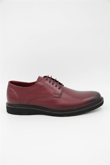 Komcero 9Y6691-7416 Erkek Klasik Ayakkabı - BORDO