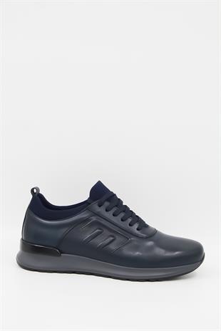 Libero L4195 Erkek Casual Ayakkabı - SİYAH MAVİ