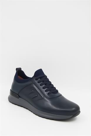 Libero L4195 Erkek Casual Ayakkabı - SİYAH MAVİ