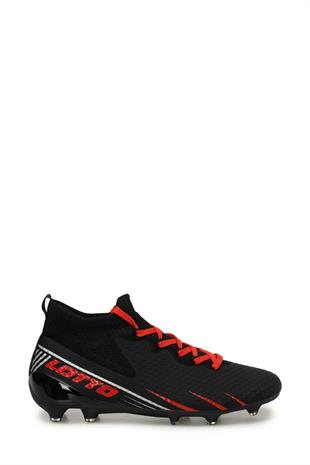 Lotto Veloce Fg 4Fx Erkek Krampon - SİYAH-KIRMIZI