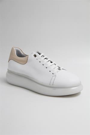 Luciano Bellini Alfa 1901 Erkek Casual Ayakkabı - BEYAZ