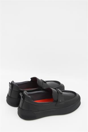 Luciano Bellini Alfa 5405 Erkek Loafer Ayakkabı - SİYAH