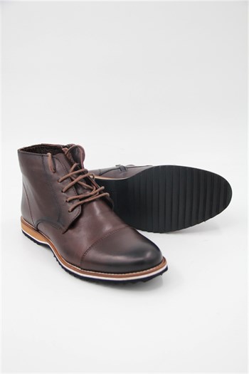 Luciano Bellini Be403 Erkek Casual Bot - KAHVERENGİ