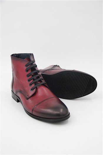 Luciano Bellini Bj3004 Erkek Klasik Bot - BORDO
