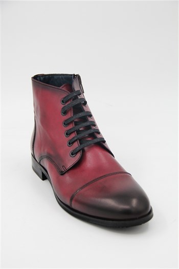 Luciano Bellini Bj3004 Erkek Klasik Bot - BORDO