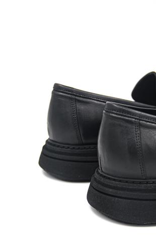 Luciano Bellini C22805-1 Erkek Loafer Ayakkabı - SİYAH