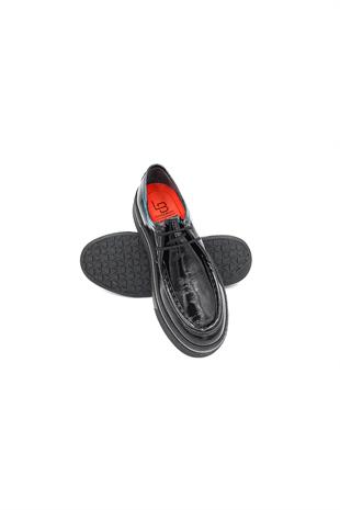 Lucıano Bellini C26927 Erkek Casual Ayakkabı - SİYAH RUGAN