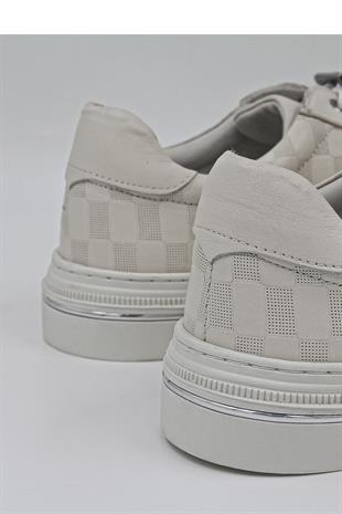 Luciano Bellini C28406 Erkek Casual Ayakkabı - KREM