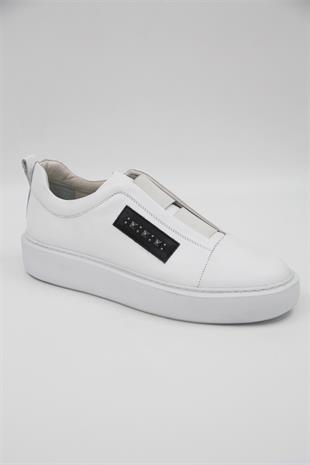 Luciano Bellini E3759 Erkek Casual Ayakkabı - BEYAZ