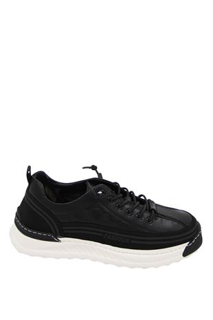 Marcomen 19075 Erkek Sneaker Ayakkabı - SİYAH