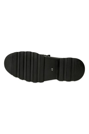 Marcomen 24025 Erkek Loafer Ayakkabı - SİYAH