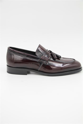 New Bota 10741 Erkek Klasik Ayakkabı - BORDO