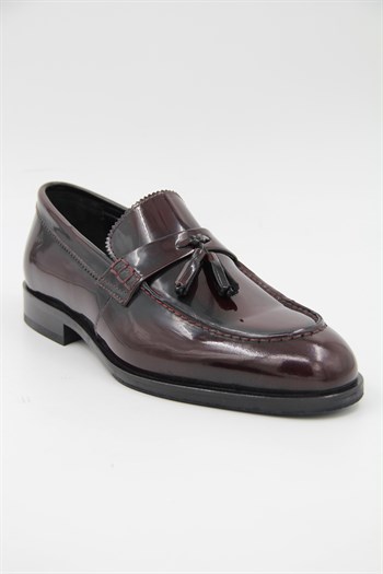 New Bota 10741 Erkek Klasik Ayakkabı - BORDO