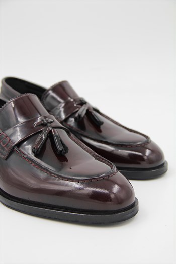 New Bota 10741 Erkek Klasik Ayakkabı - BORDO