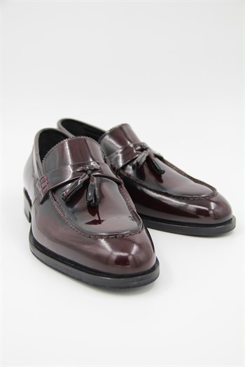 New Bota 10741 Erkek Klasik Ayakkabı - BORDO